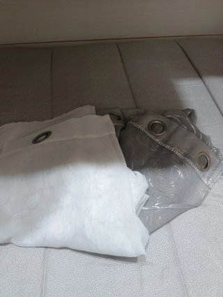 Tende eleganti color argento