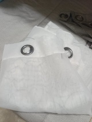 Tende eleganti color argento
