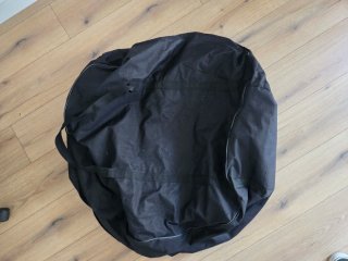 Funda protectora bicis negra lavable