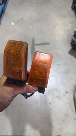 Intermitentes Vespino Naranja y pedales