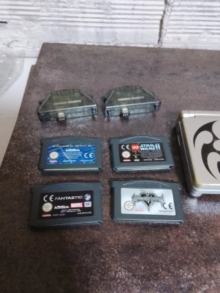 Lote Game Boy Advance SP + Juegos