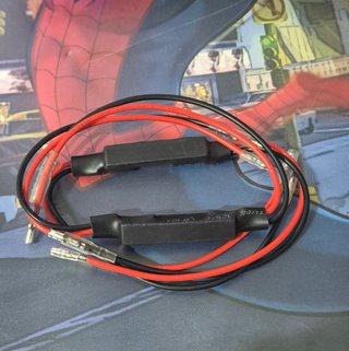 2 pcs indicatore di direzione resistenza per moto