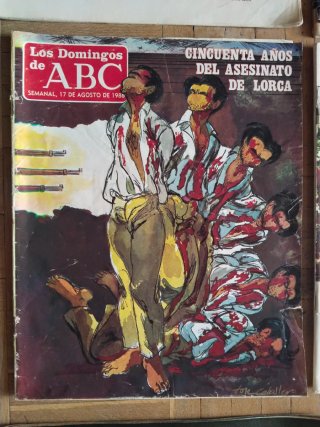 Lote de 9 revistas y periódicos antiguos