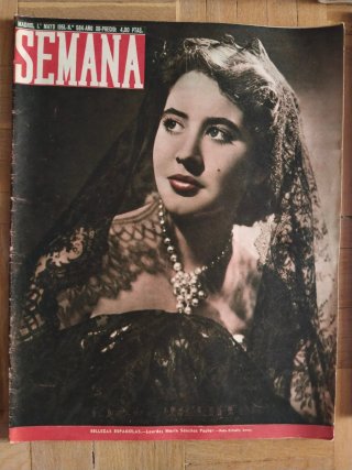 Lote de 9 revistas y periódicos antiguos