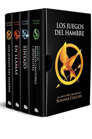 Saga libros Los Juegos del Hambre sin estrenar