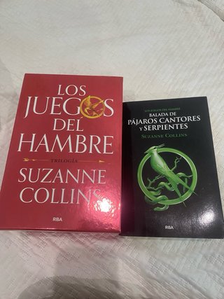 Saga libros Los Juegos del Hambre sin estrenar