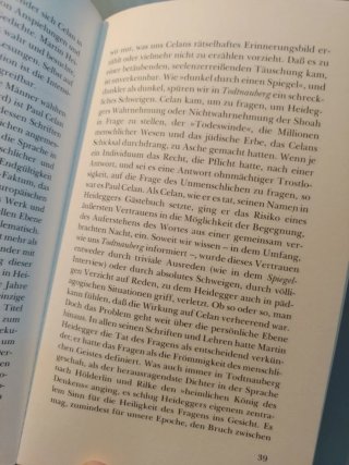 HEIDEGGER, de George Steiner. En alemán