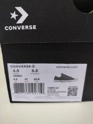 Converse All Star Sneakers Leather Unisex Vintage