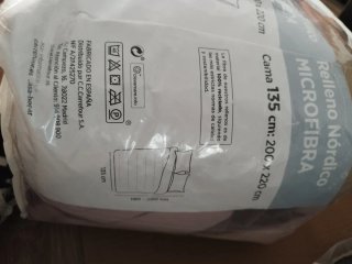 Relleno Nórdico Microfibra Cama 135