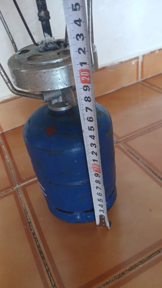 Lámpara de camping a gas
