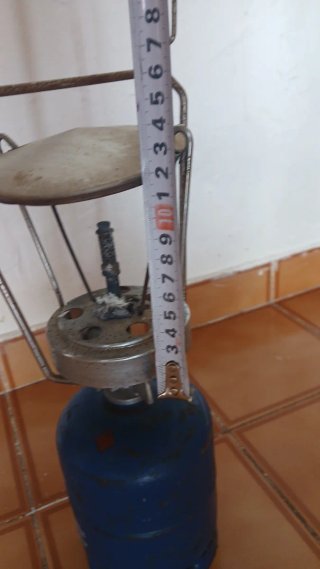 Lámpara de camping a gas
