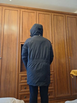 Piumino Woolrich nero in ottime condizioni