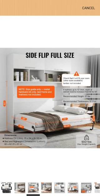 Kit de cama plegable Vevor