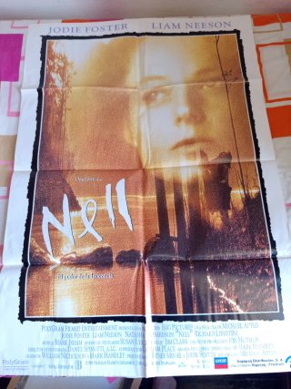 Póster película Nell (Jodie Foster)