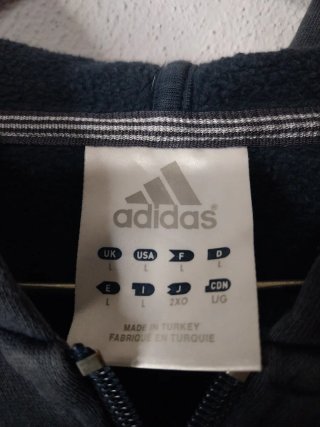 Sudadera Adidas Vintage azul Talla L