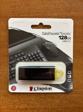 Kingston Pen Drive 128GB USB 3.2