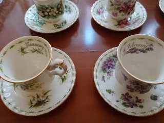Conjunto Tazas y Platos Royal Albert