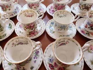 Conjunto Tazas y Platos Royal Albert