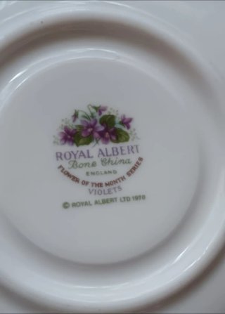 Conjunto Tazas y Platos Royal Albert