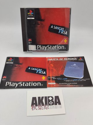 A Sangre Fría PS1 PAL
