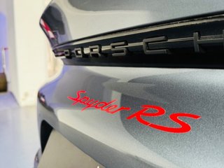 Porsche 718 Boxster Spyder RS