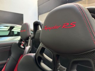 Porsche 718 Boxster Spyder RS