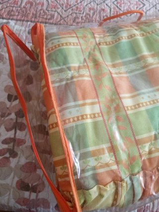 Funda para cojín o almohada a rayas