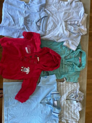 Lote 6 polos bebé 3m-24m