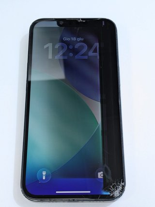 iPhone 14 128GB Midnight - Schermo rotto