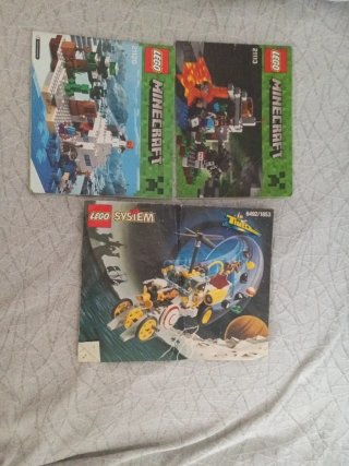 Lote de instrucciones LEGO