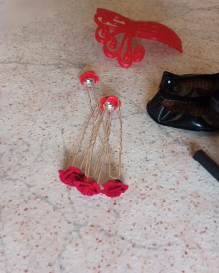 Lote accesorios Nancy flamenca