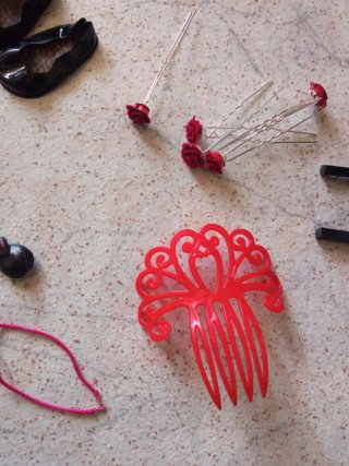 Lote accesorios Nancy flamenca
