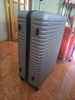 Maleta grande 30kg gris