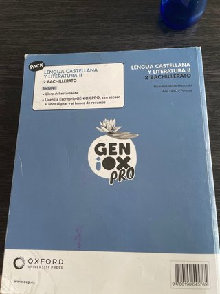 Lengua castellana y literatura II. Libro del es...