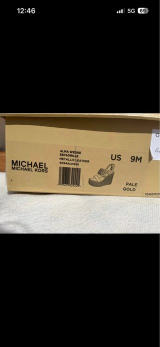 Sandalias Michael Kors Doradas