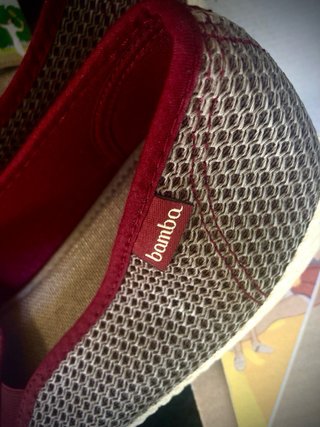Alpargatas Bamba by Victoria Beige/Rojo