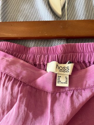Falda larga Hoss Intropia rosa talla única