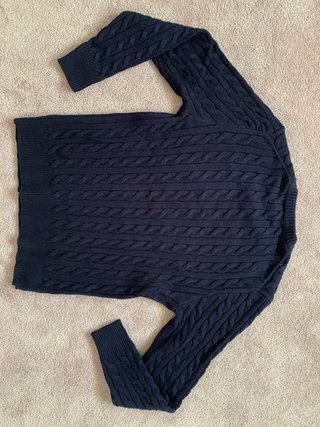 Jersey Polo Ralph Lauren Azul Cable Knit