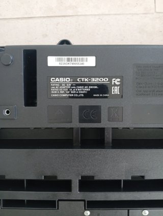 Teclado Casio CTK-3200 Piano