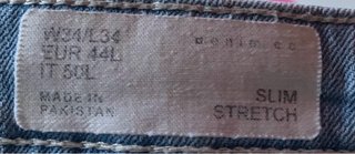 Pantaloni uomo jeans