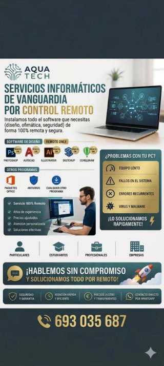 Servicios Informáticos por control remoto
