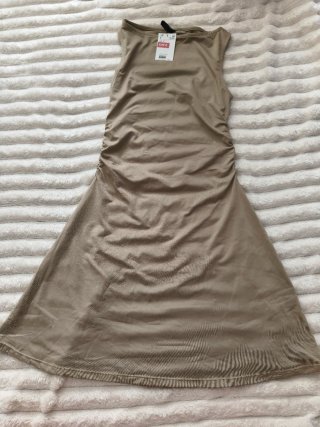 Vestido Beige