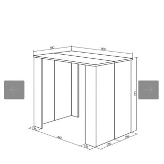 Mesa consola extensible madera.