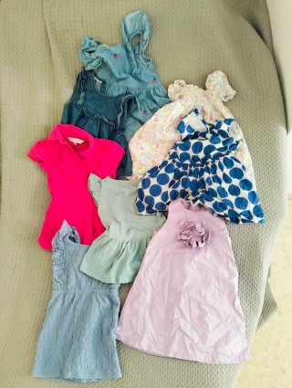 ​Lote Ropa Niña Talla 2-3 Años: Levi's, Calvin Kle