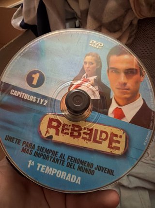 DVD Rebelde - Temporada 1,2 y 3