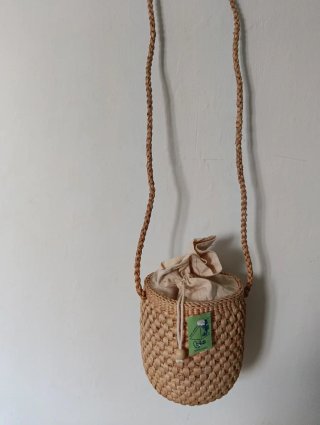 Bolso de rafia natural