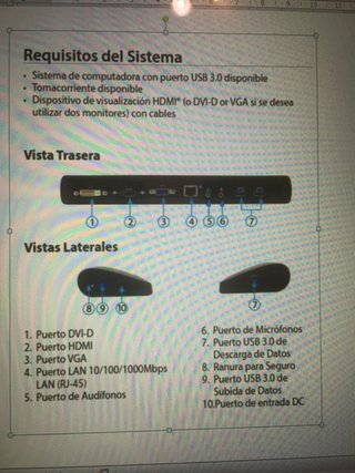 StarTech.com USB 3.0 Docking Station HDMI/DVI/VGA