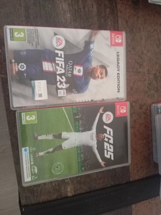 FIFA 23 Legacy Edition y FC 25 Nintendo Switch