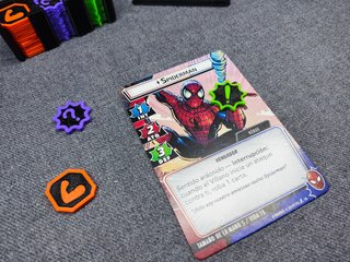Fichas de estado Marvel Champions LCG + Cajita