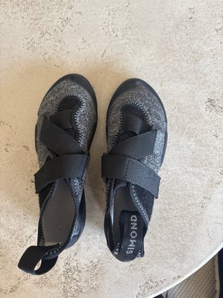 Zapatos escalada niño, puesto una vez